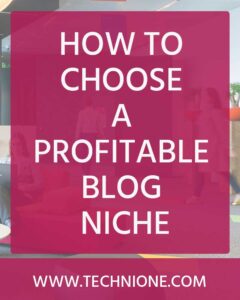 Choose a Profitable Blog Niche